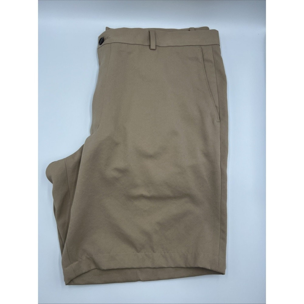 Perry Ellis Portfolio Mens Khaki Shorts Size‎ 36 With 9" Inseam